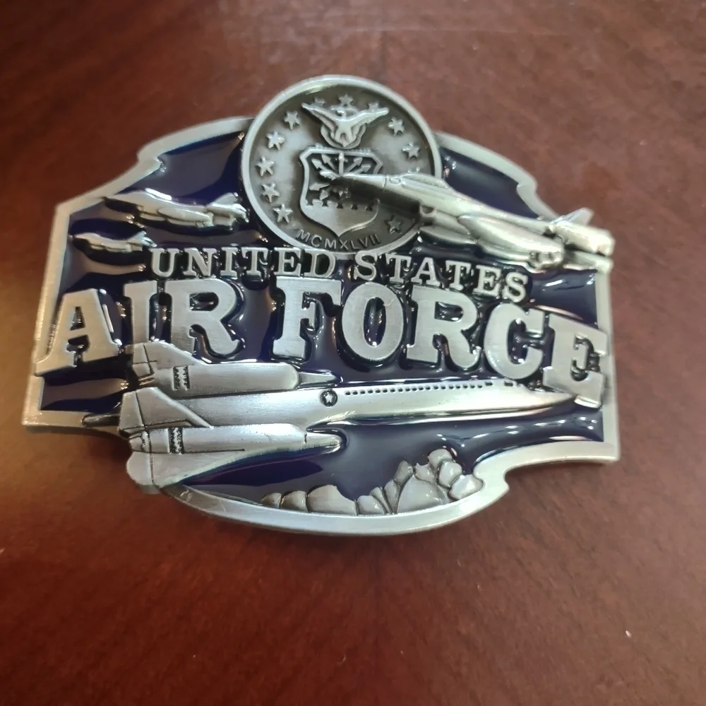 New men's Air Force military belt buckle